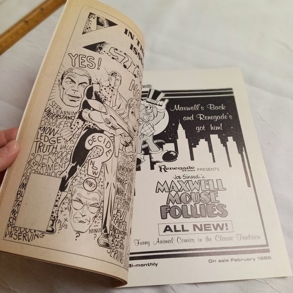 Manimal No. 1 1986 by Renegade Press Comic Book - Picture 9 of 10